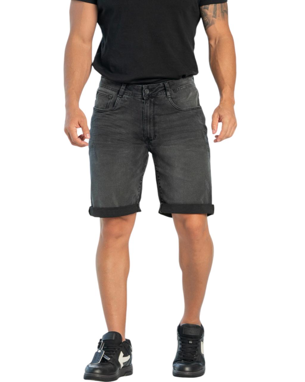 BERMUDA HOMBRE GRIS