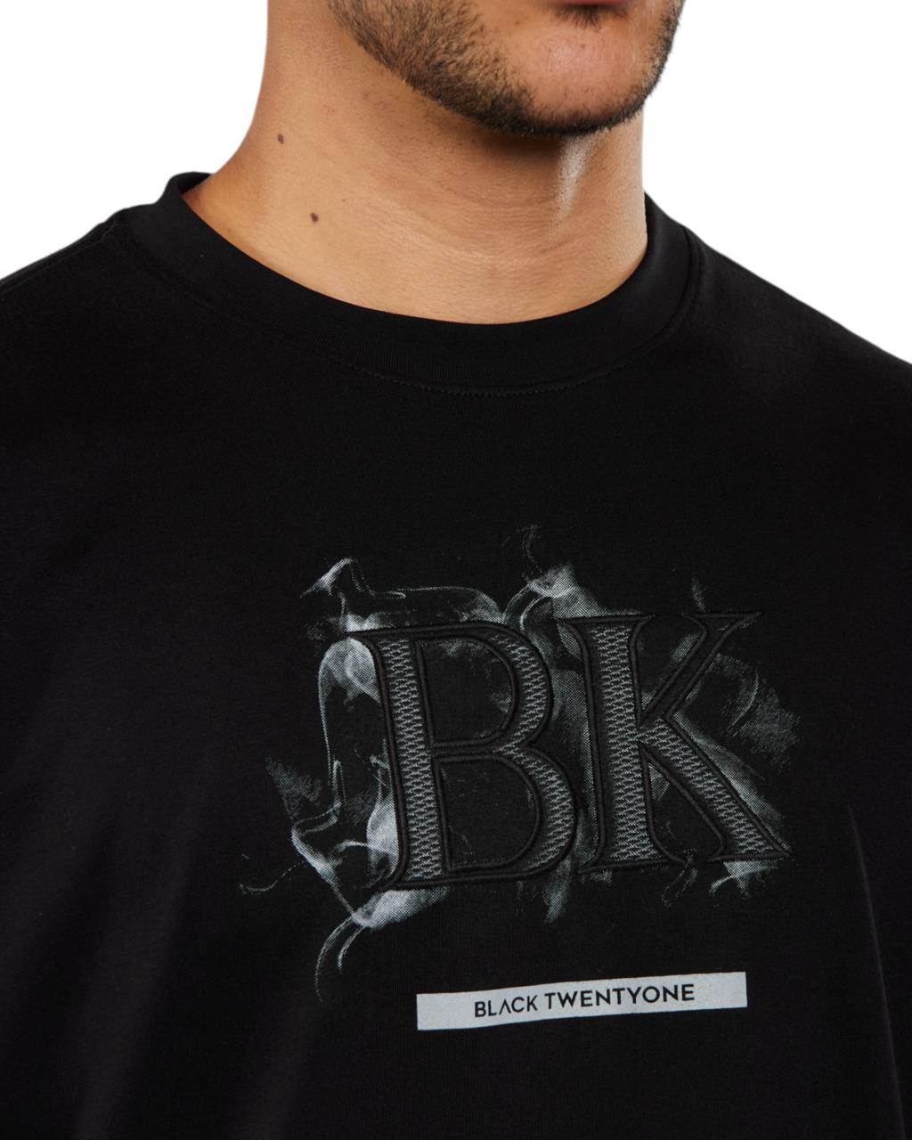 CAMISETA EXTRAVAGANT SURREAL NEGRO
