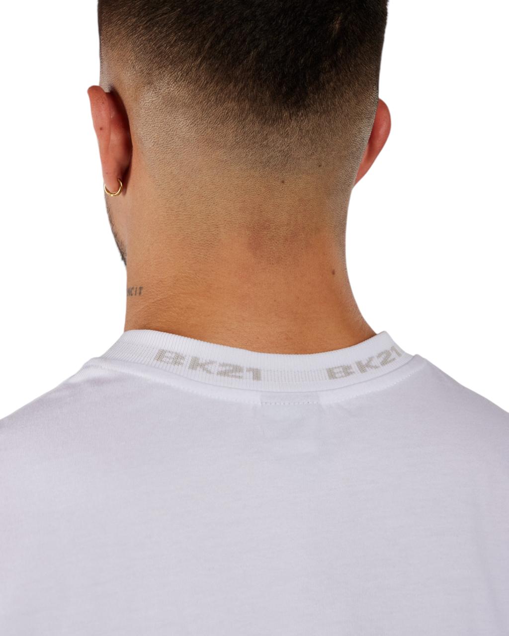 CAMISETA EXTRAVAGANT OVERSIZED LUCK BLANCO
