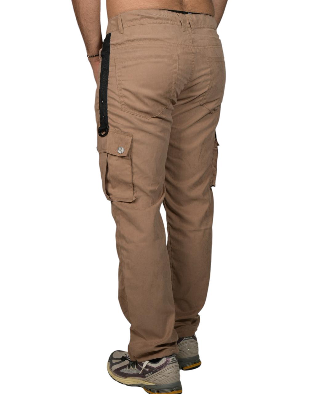 JOGGER TELA CHOCOLATE