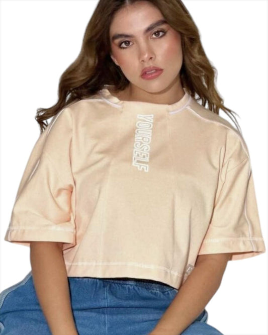 CAMISETA CATAR APLIQUE YOURSELF