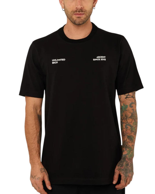CAMISETA OVERSIZED ASCENT NEGRO