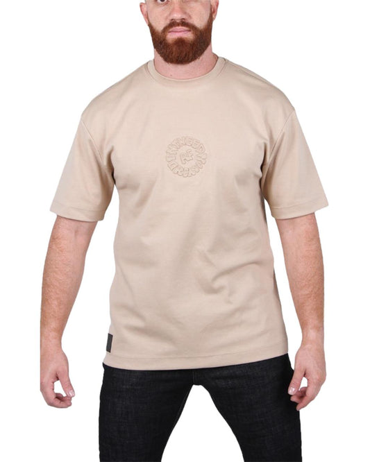 CAMISETA RELIEVE BEIGE