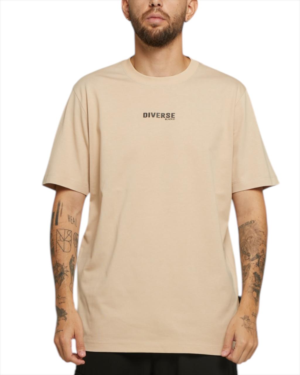 CAMISETA DIVERSE BEIGE