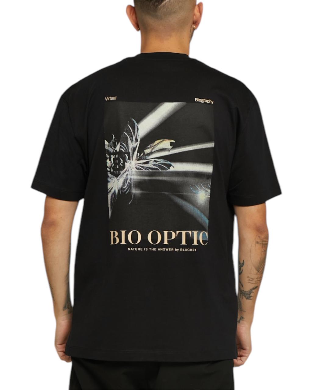 CAMISETA HORTENSIA NEGRO