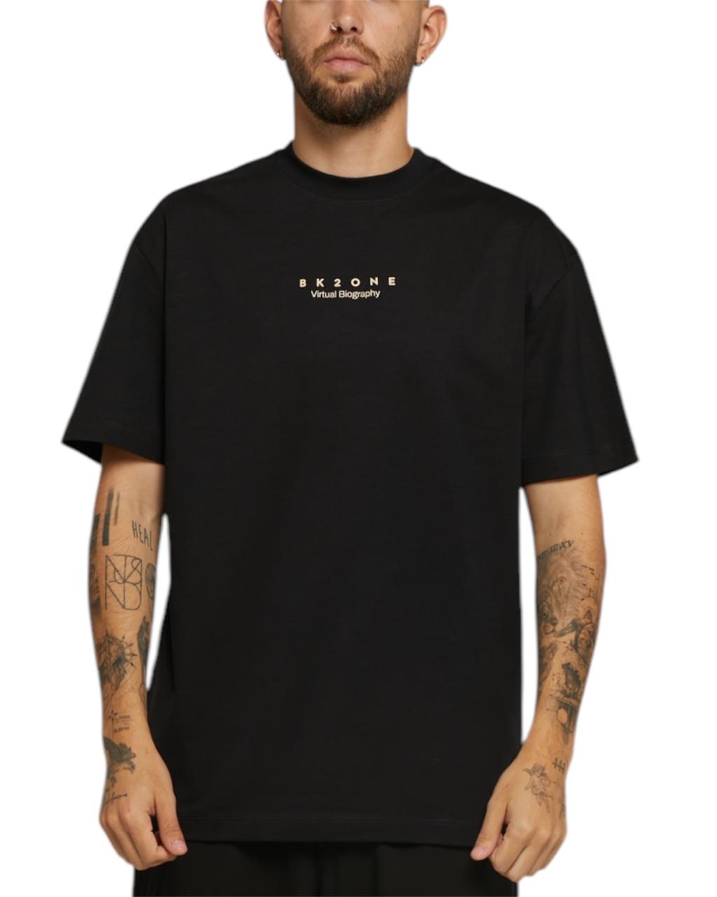 CAMISETA HORTENSIA NEGRO