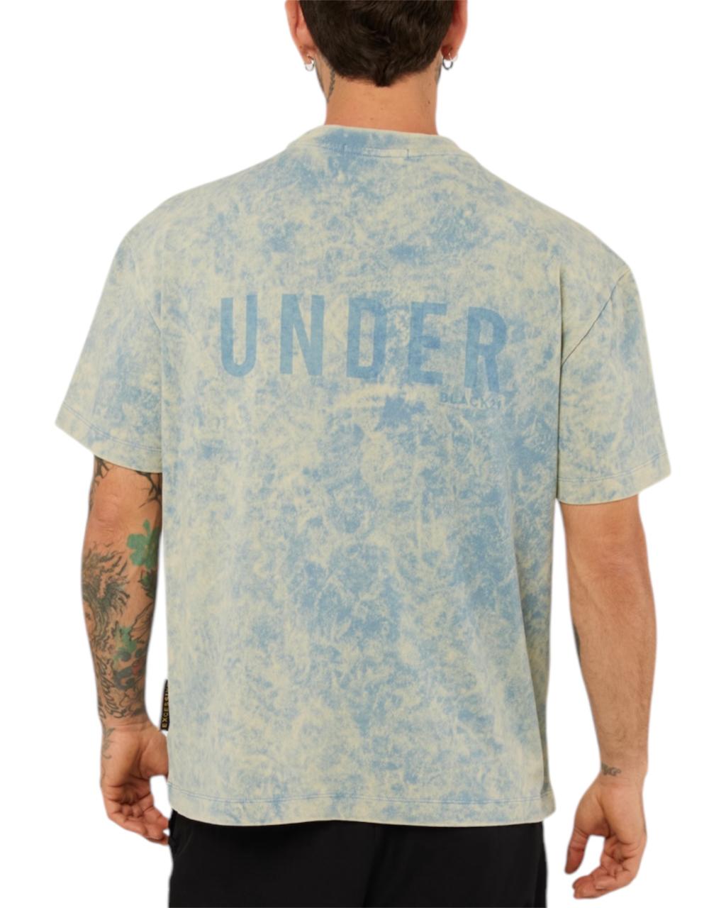 CAMISETA OVERSIZED UNDER AZUL