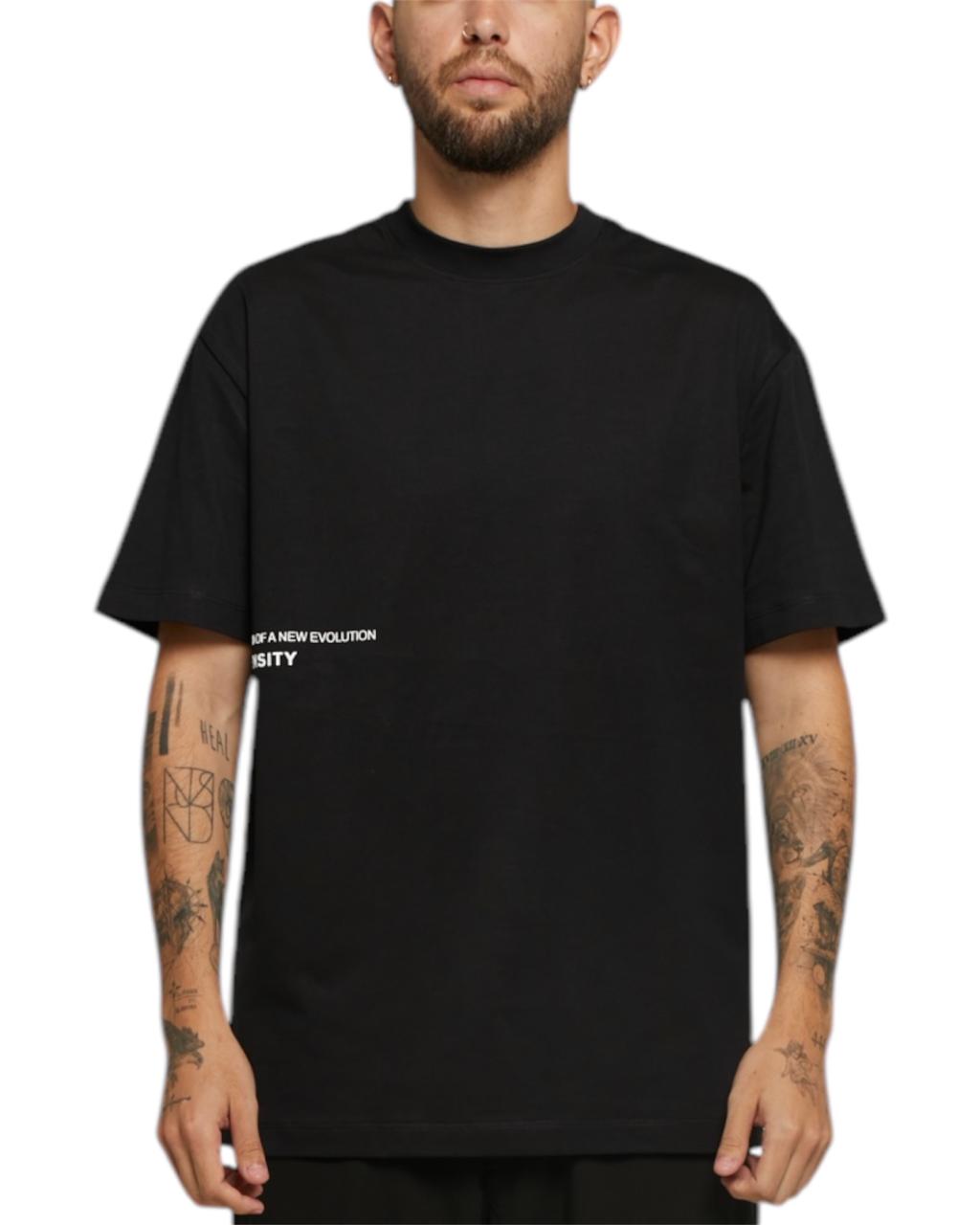 CAMISETA OVERSIZED DENSITY NEGRO