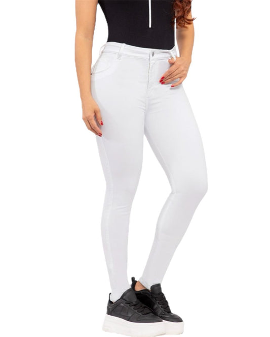 JEAN SKINNY BLANCO