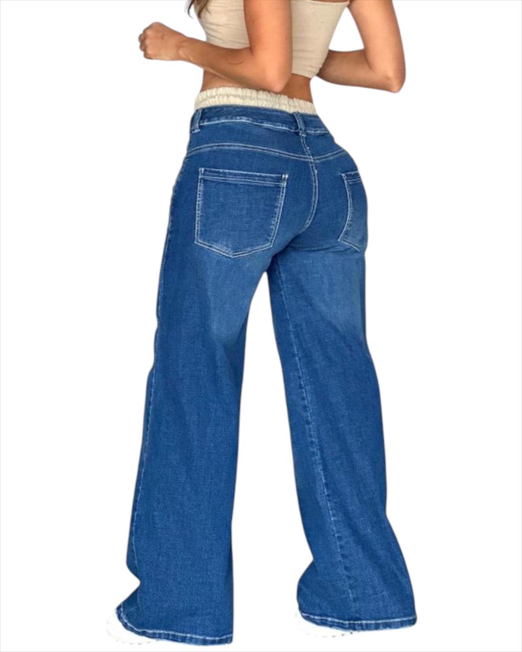JEAN WIDE INDIGO