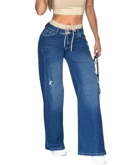 JEAN WIDE INDIGO