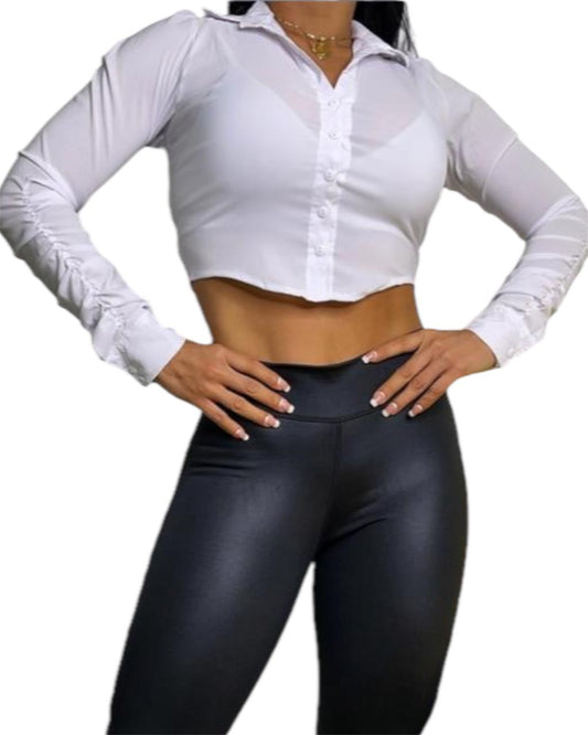 CAMISERA BENGALINA MANGA LARGA
