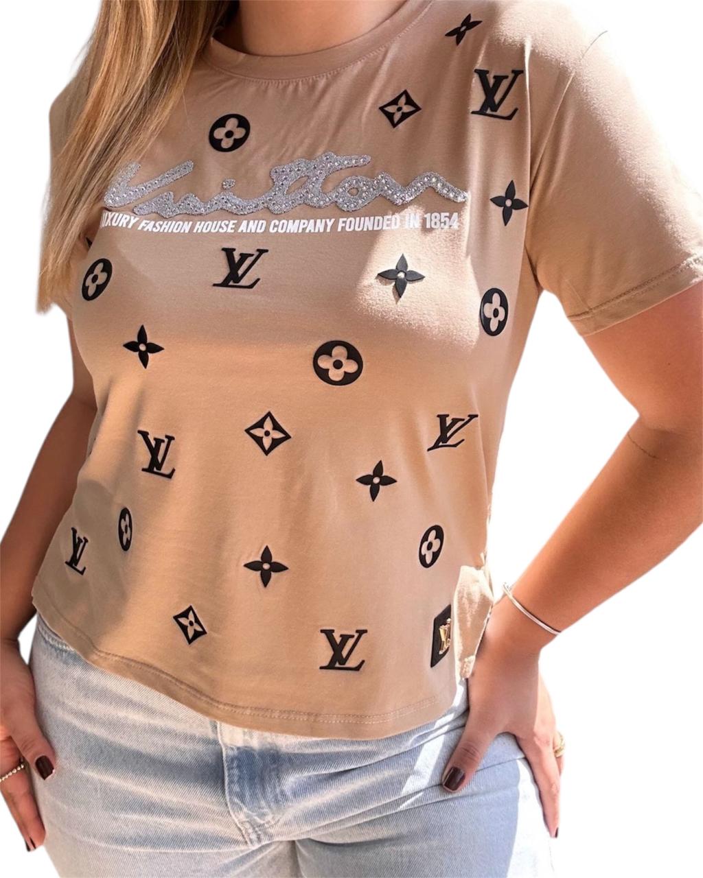 BLUSA APLIQUE PIEDRAS