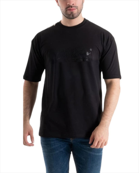 CAMISETA CREMALLERA NEGRO