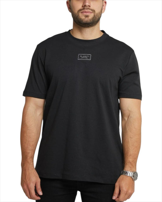 CAMISETA REGULAR NEGRO