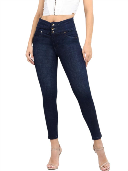 JEAN SKINNY 3 BOTONES