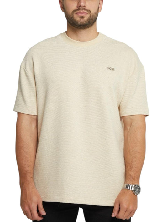 CAMISETA OVERSIZED BEIGE