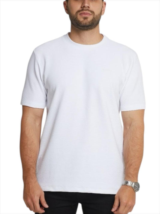 CAMISETA REGULAR  BLANCO
