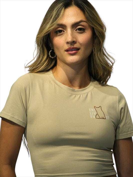CAMISETA CHANEL ESTAMPADO GATO