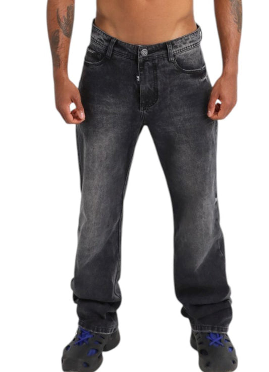 JEAN BOTA RECTA GRIS