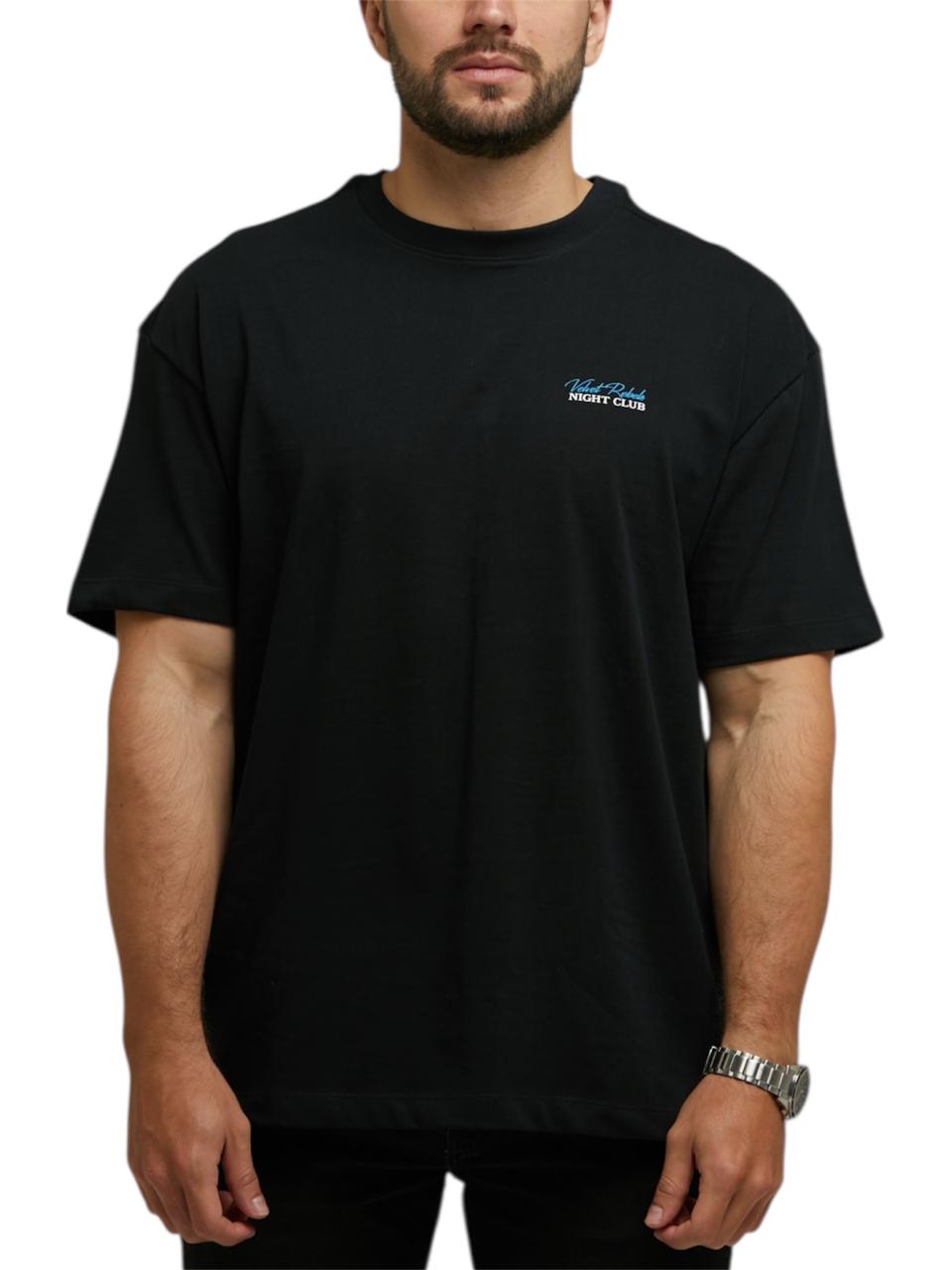 CAMISETA VELVET NEGRO