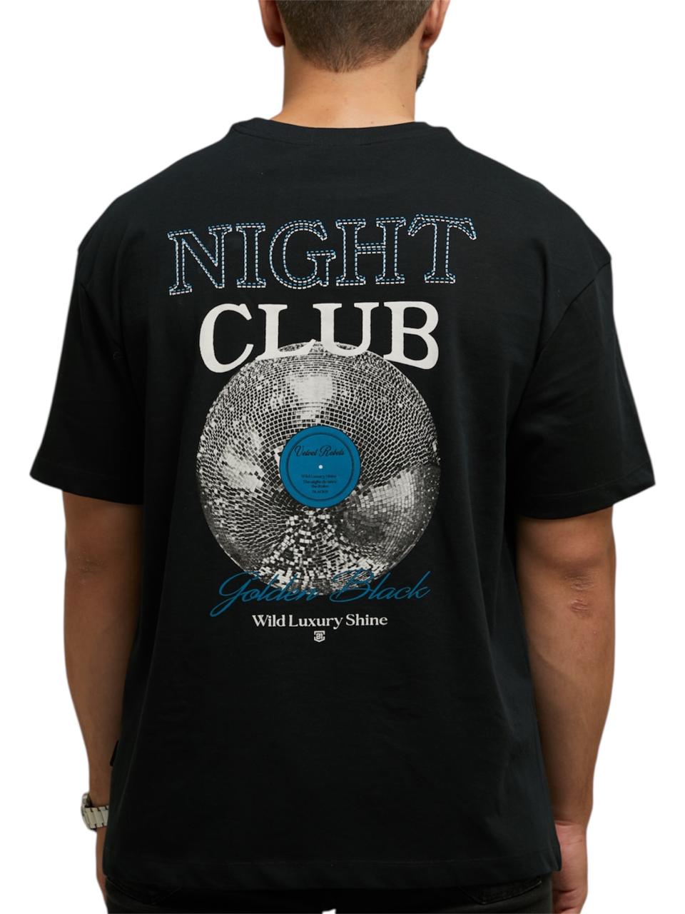 CAMISETA VELVET NEGRO