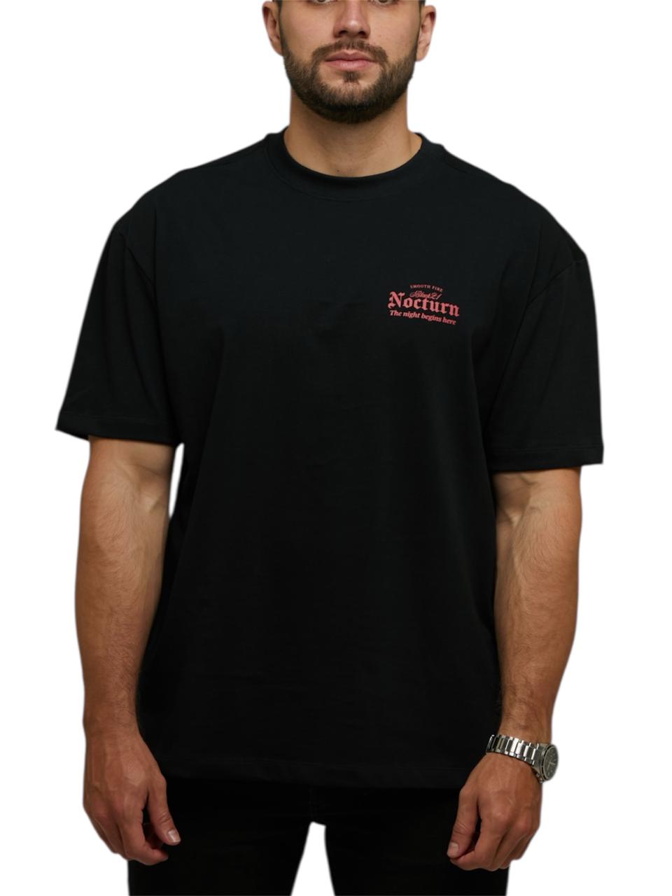 CAMISETA NOCTUR NEGRA