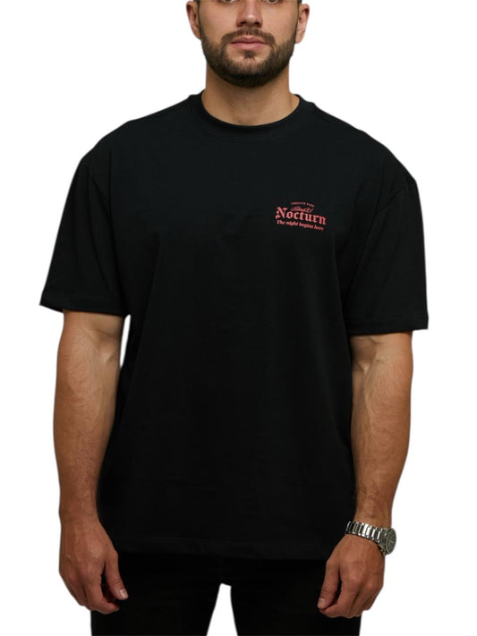 CAMISETA NOCTUR NEGRA