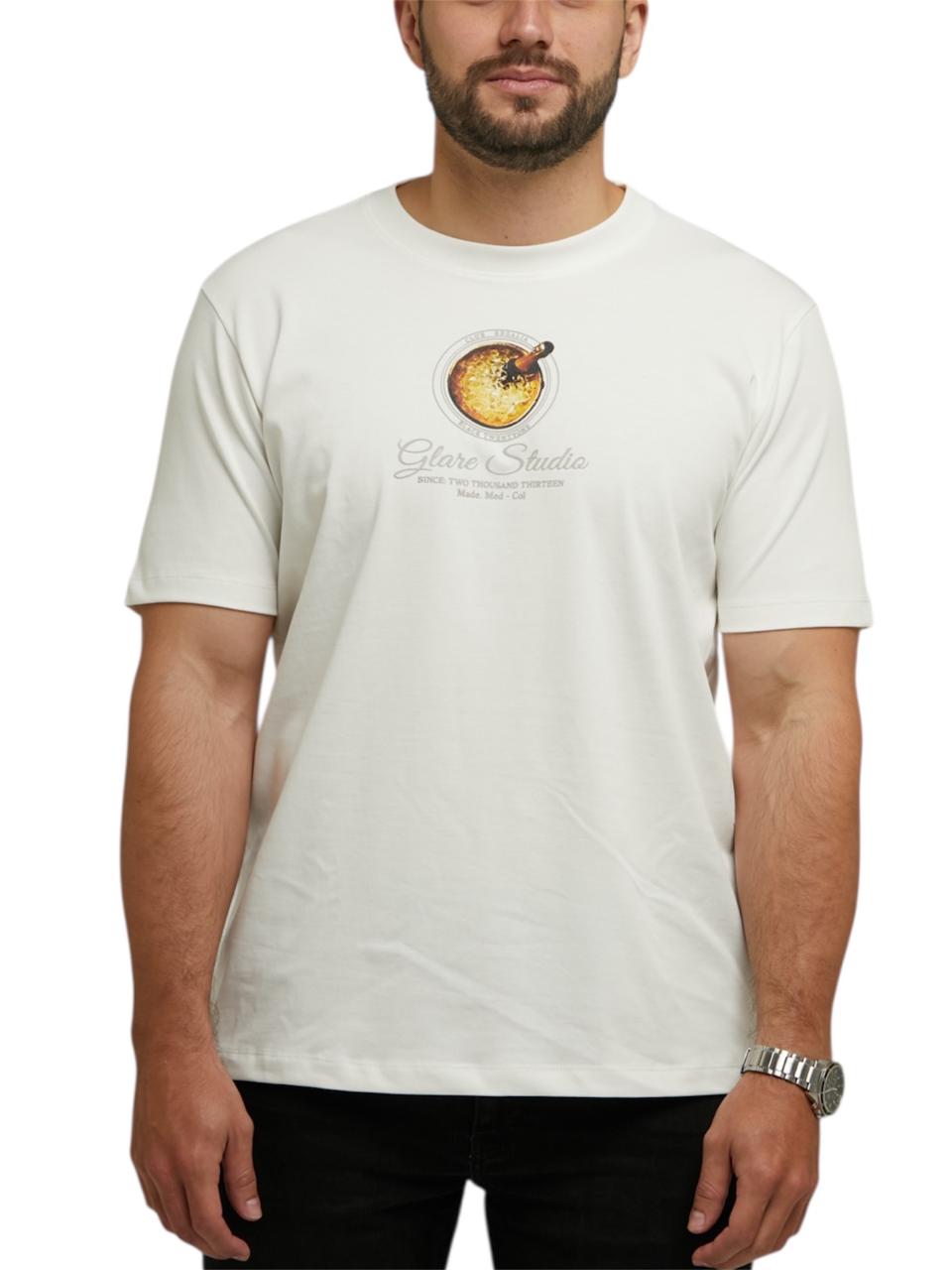 CAMISETA GLARE MARFIL