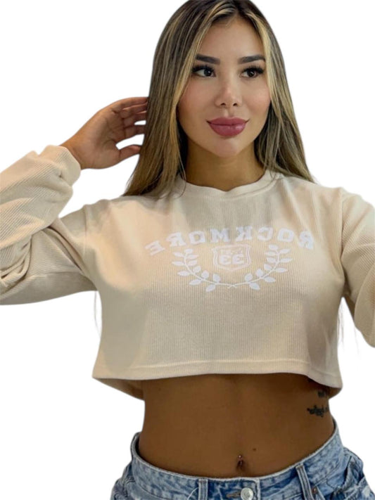 BLUSA CUELLO TEJIDA