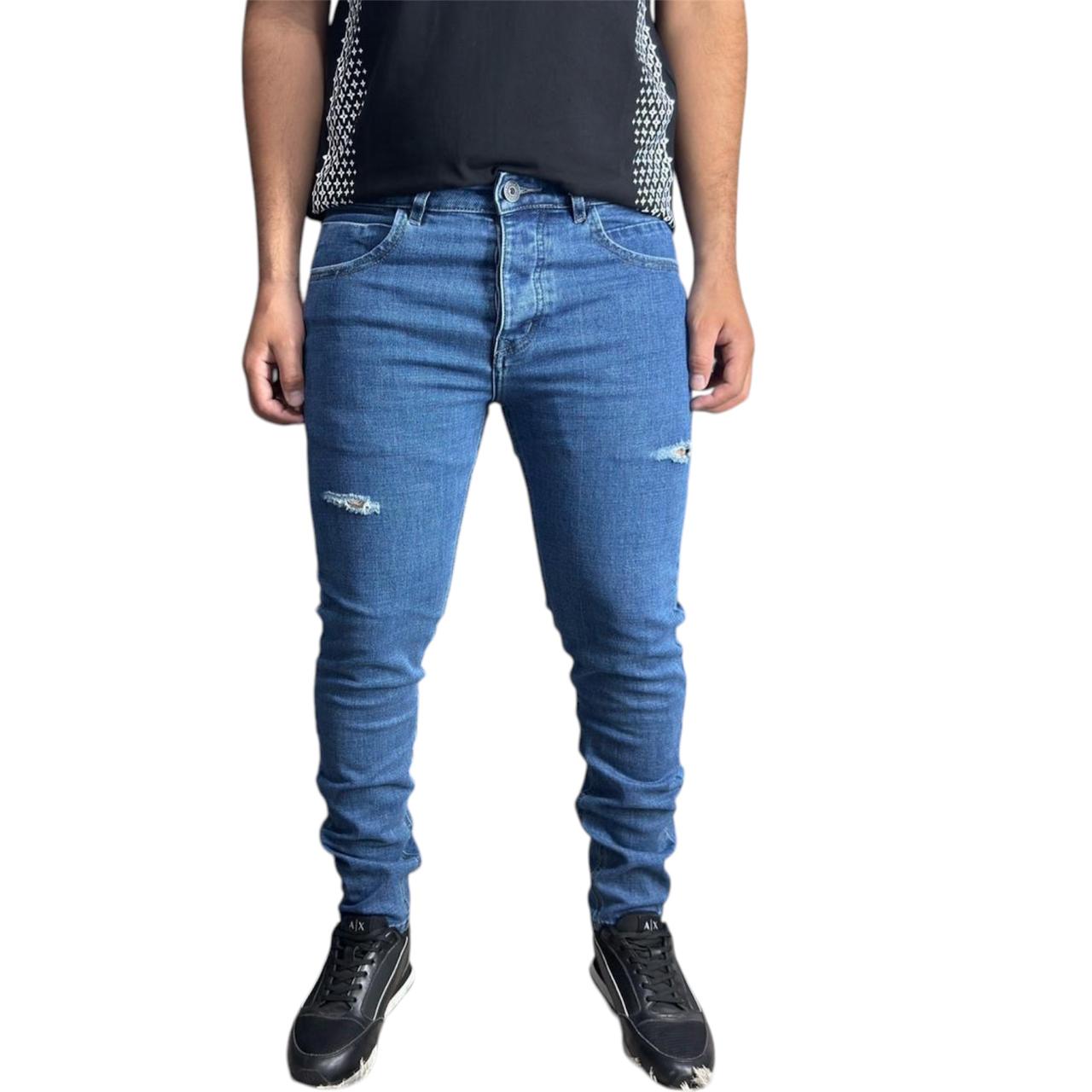 JEAN SKINNY AZUL