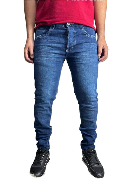 JEAN SKINNY CLASICO AZUL