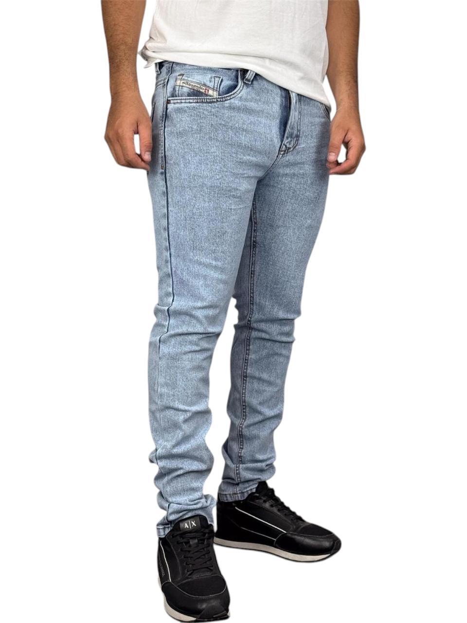 JEAN SKINNY AZUL CLARO HASPED