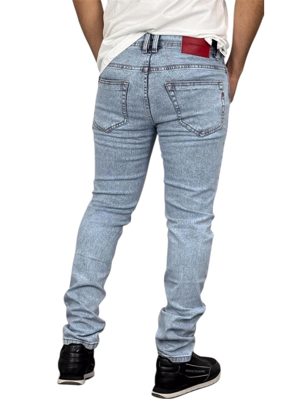 JEAN SKINNY AZUL CLARO HASPED