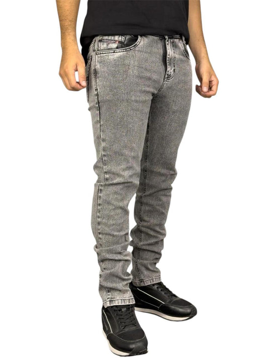 JEAN SKINNY GRIS CLARO HASPED