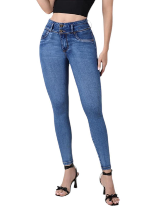 JEAN SKINNY AZUL MEDIO