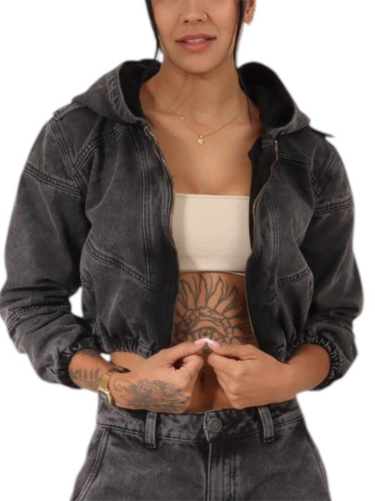 CHAQUETA GRIS