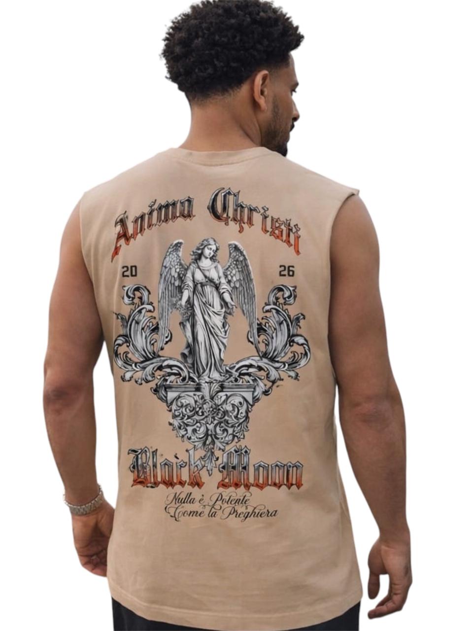 CAMISILLA CAMEL BLACK