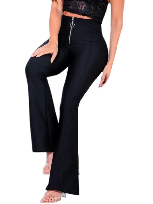 PANTALON BOTA CAMPANA NEGRO