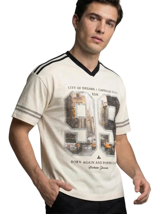 CAMISETA SUKINYS MARFIL