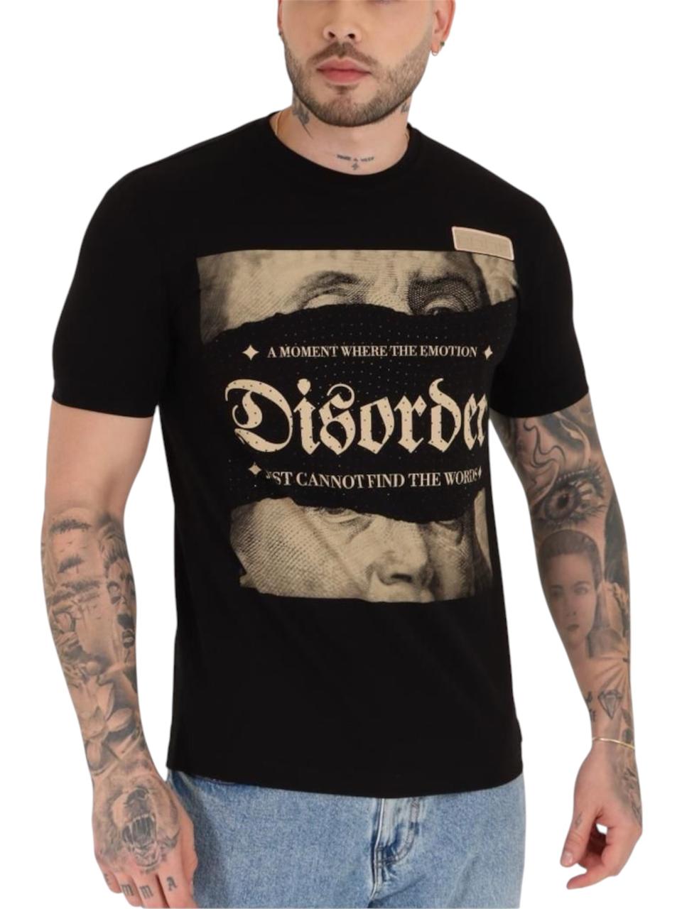 CAMISETA DISORDER NEGRA