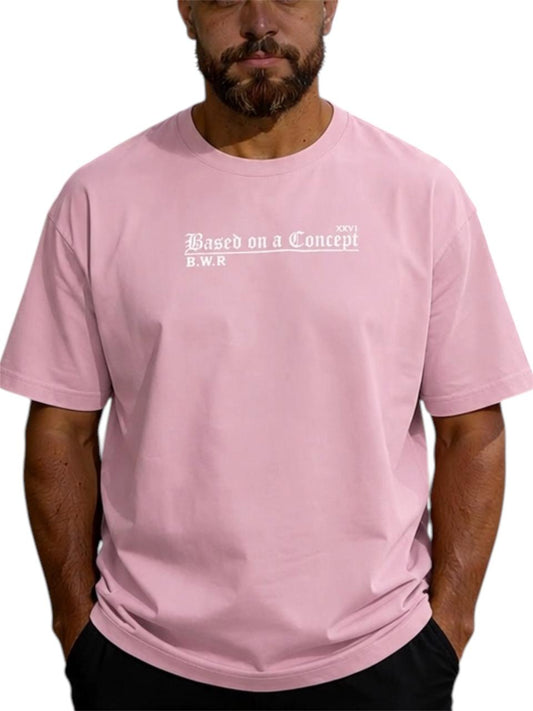 CAMISETA OVERSIZED ROSADO