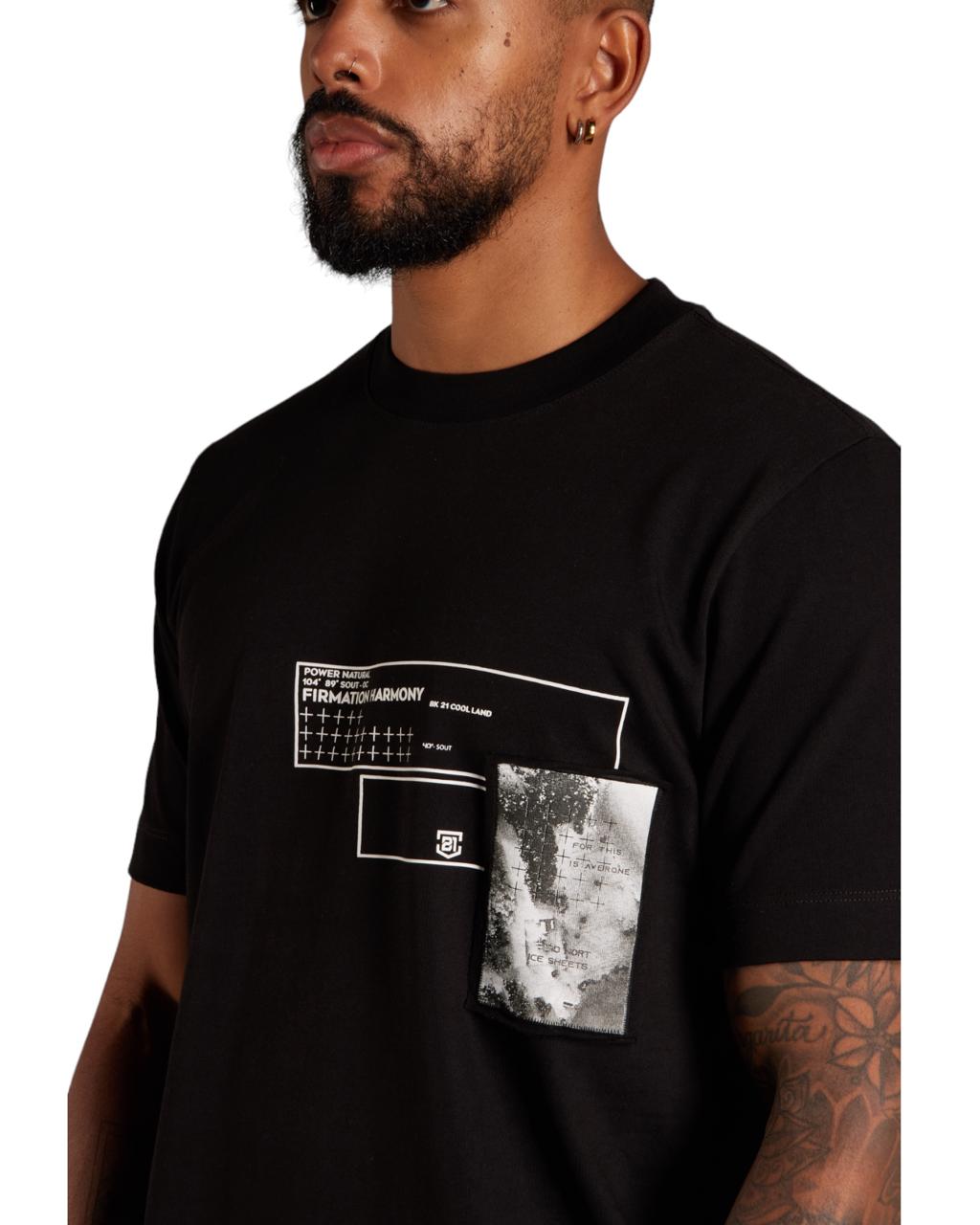 CAMISETA EXCESSIVE FIRMATION HARMONY  NEGRO