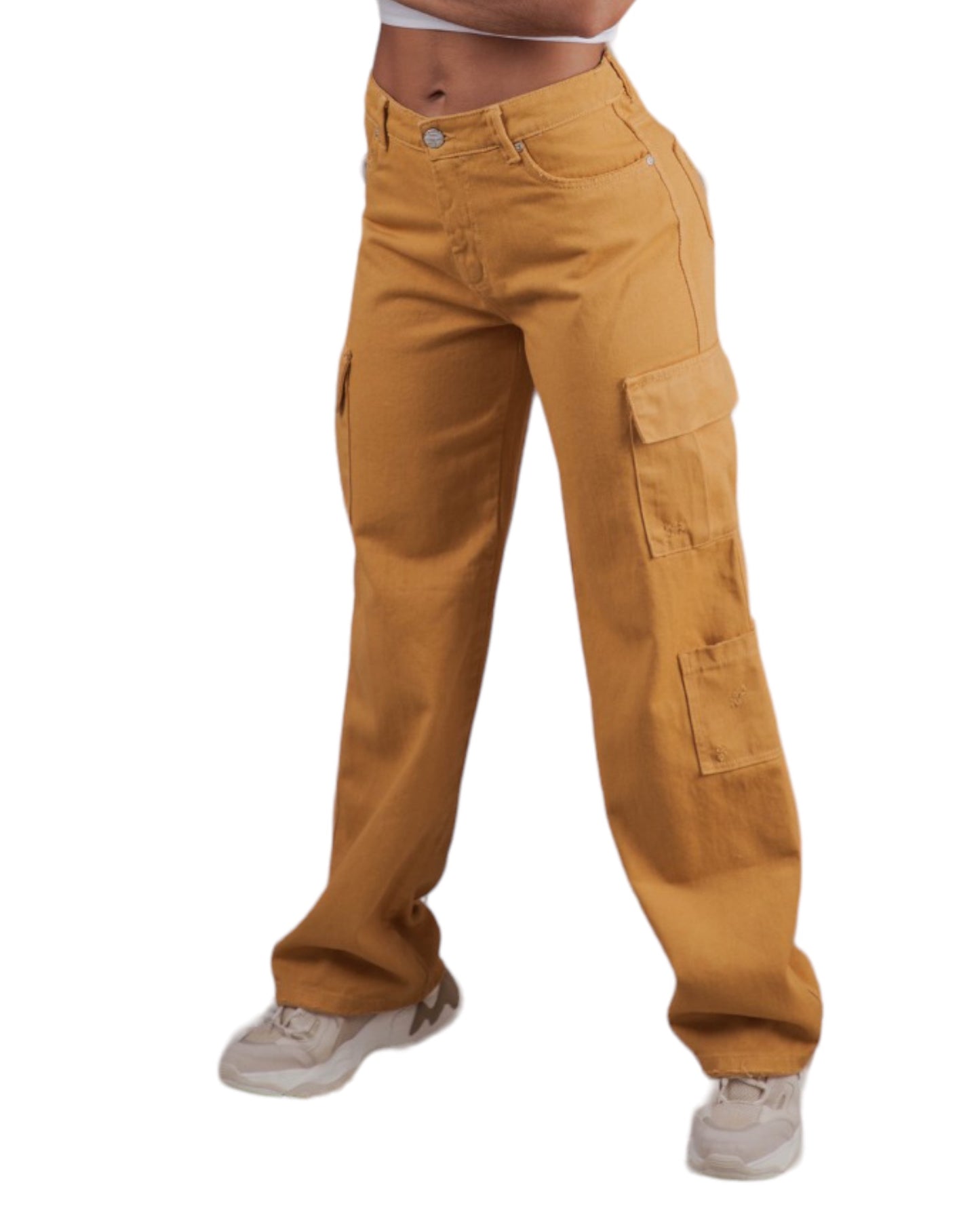 PANTALON MOSTAZA CARGO
